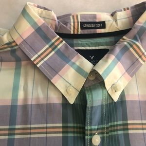 AE Seriously Soft Oxford Buttondown Shirt